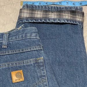Carhartt Flannel Lined Jeans